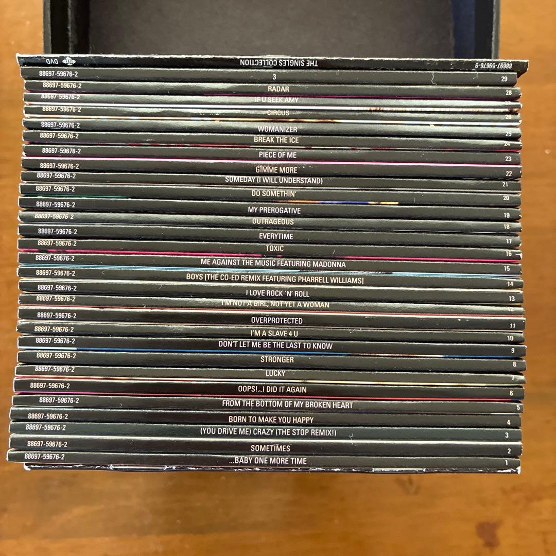 ブリトニースピアーズ シングルコレクション CD＋DVD 30枚