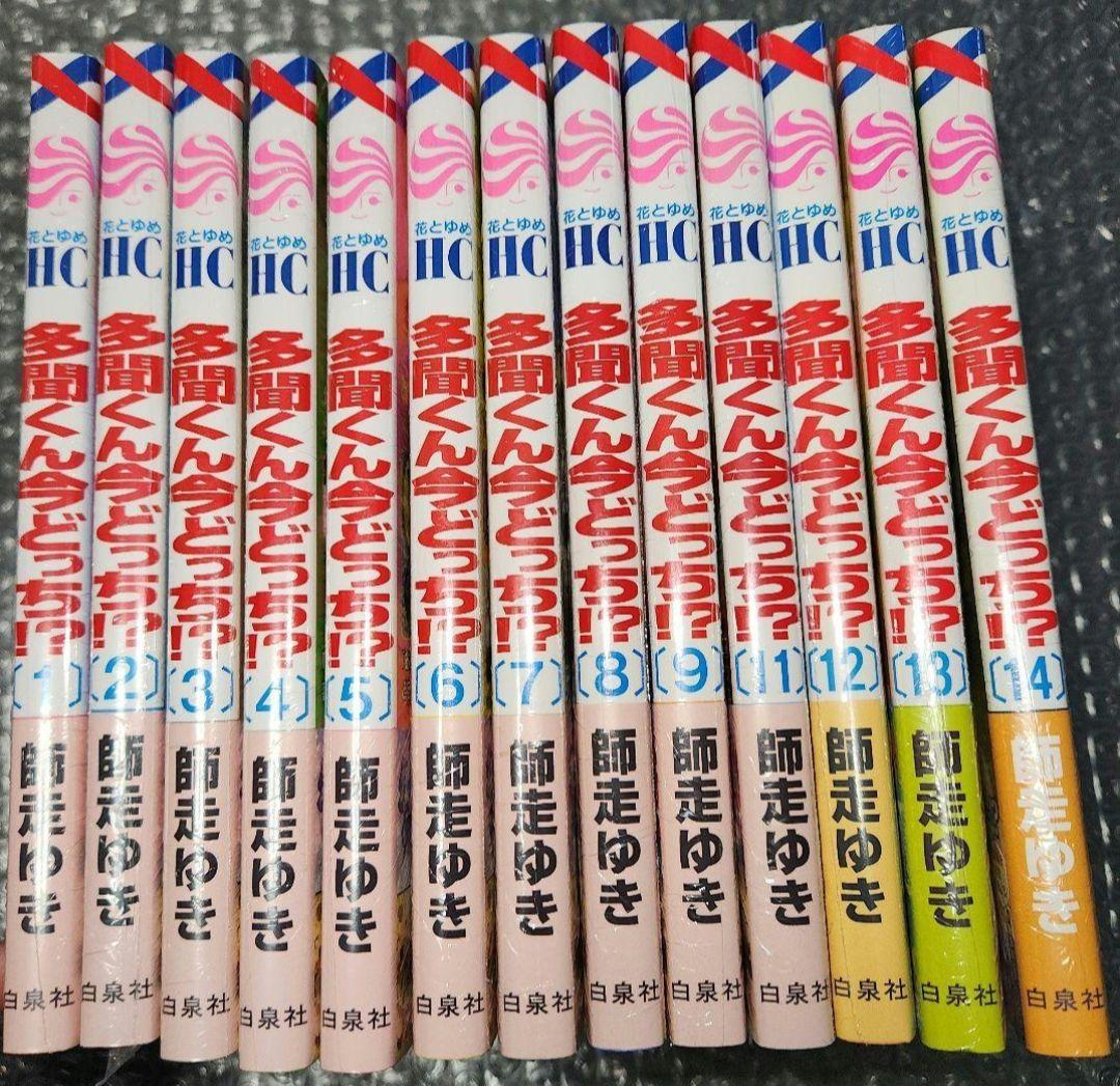 多聞くん今どっち！？1～14巻 全巻セット　シュリンクあり 師走ゆき