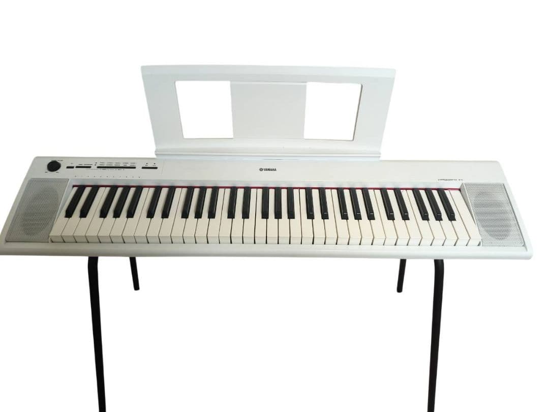 YAMAHA NP-12 piaggero ホワイト スタンド付
