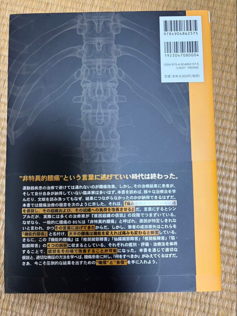 腰痛 成田崇矢の臨床