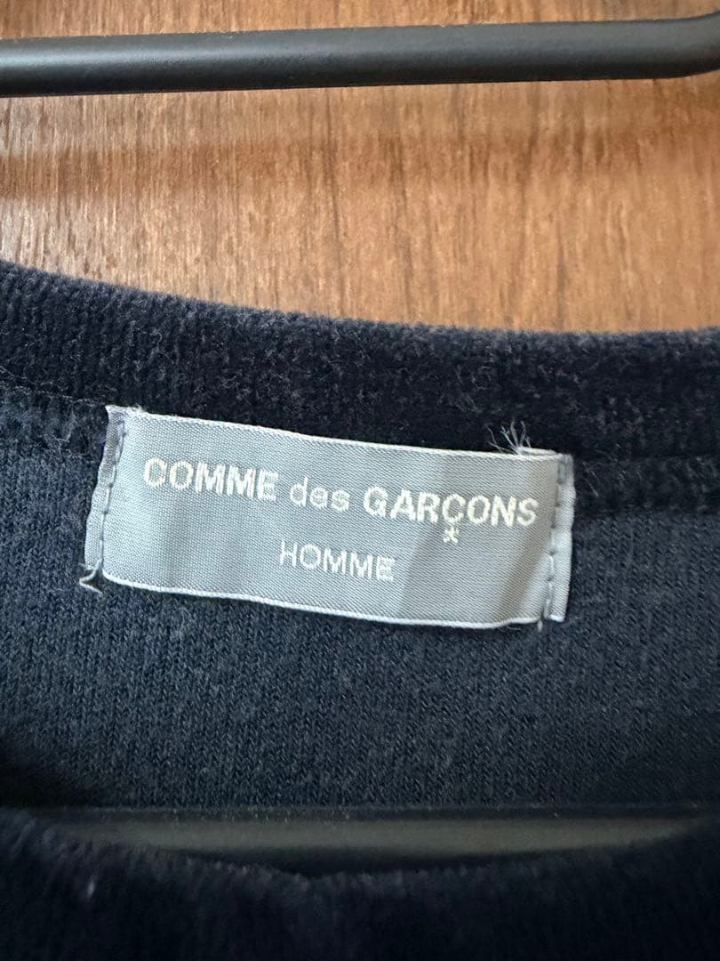 COMME des GARCONS HOMME 96AW ベロアTシャツ