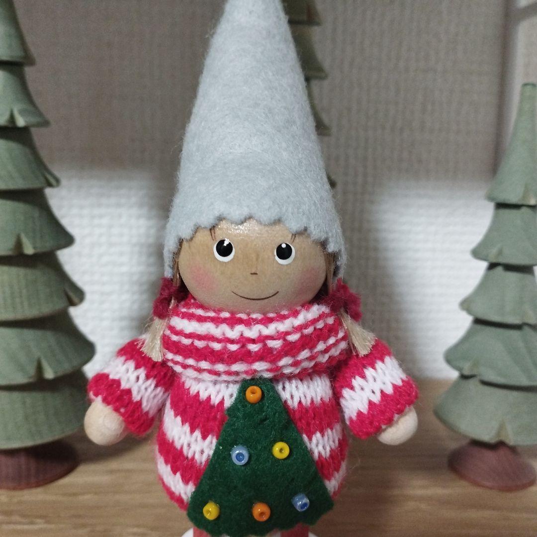 ノルディカニッセ　女の子　ニット　ツリー