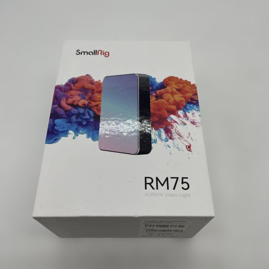 SmallRig RM75 RGBWW ビデオライト 撮影用LEDライト