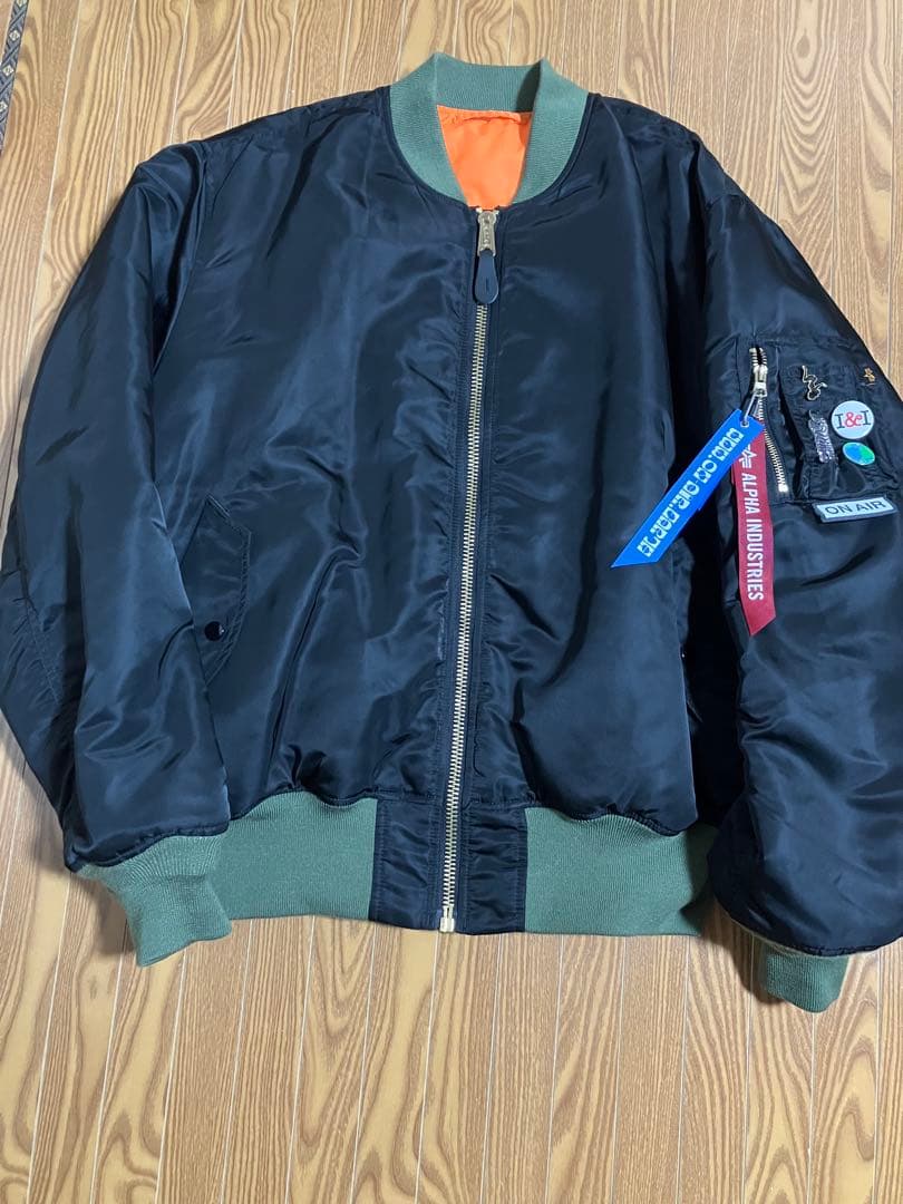 ジャケット・アウター ON AIR kyne Alpha Industries MA-1 XL