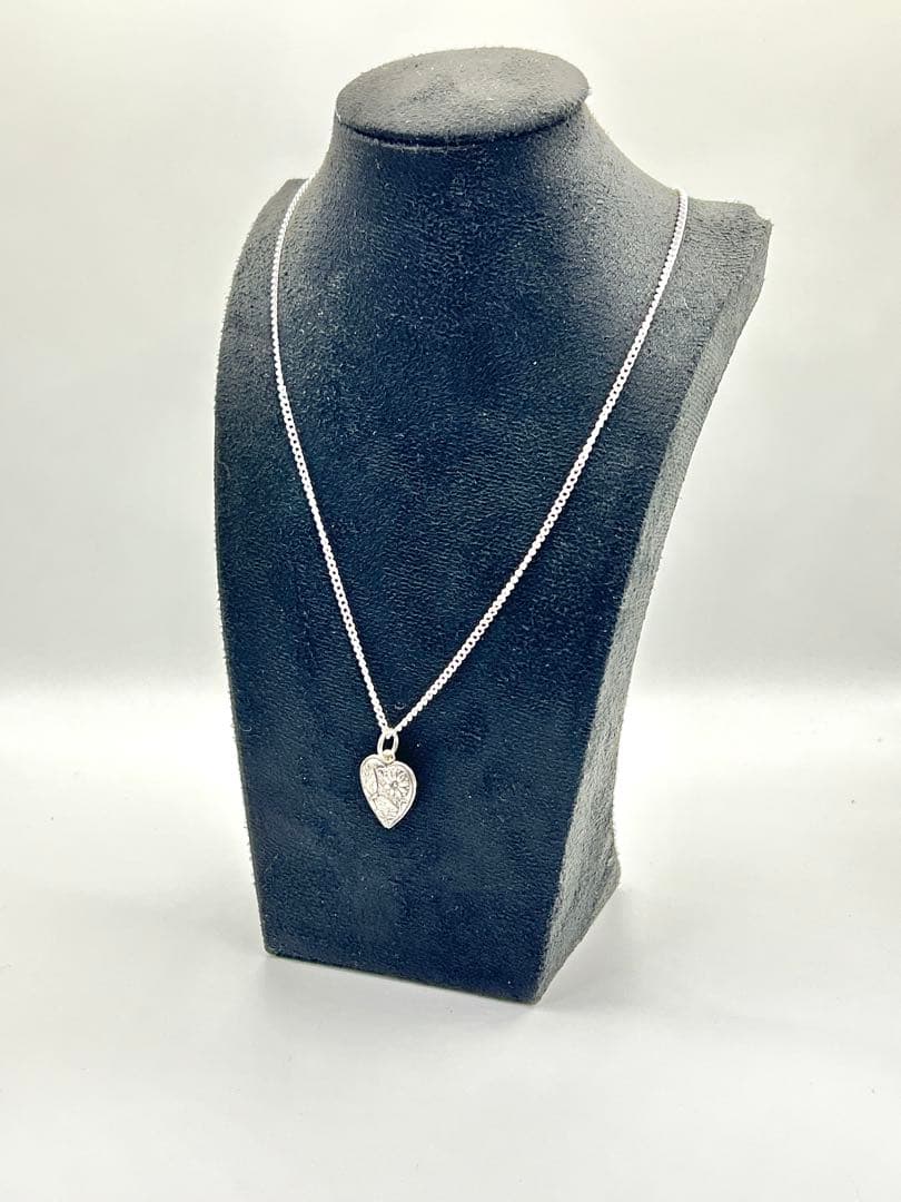 ヴィンテージ スウィートハート　蝶　シルバー 925 necklace