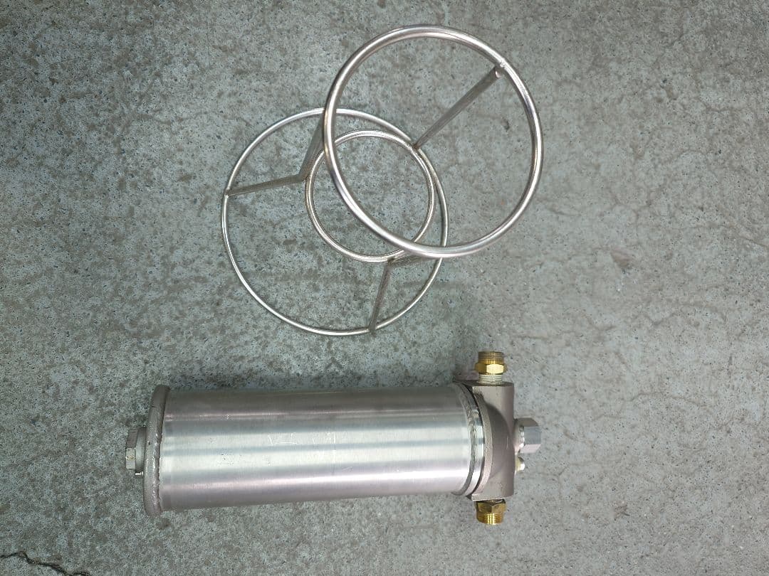フィルターハウジング（工業用） Φ65×250 内径Φ30フィルター用