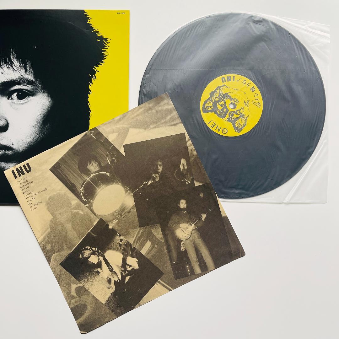 美盤 LP レコード〔 INU メシ喰うな！ 〕町田町蔵 / 町田康