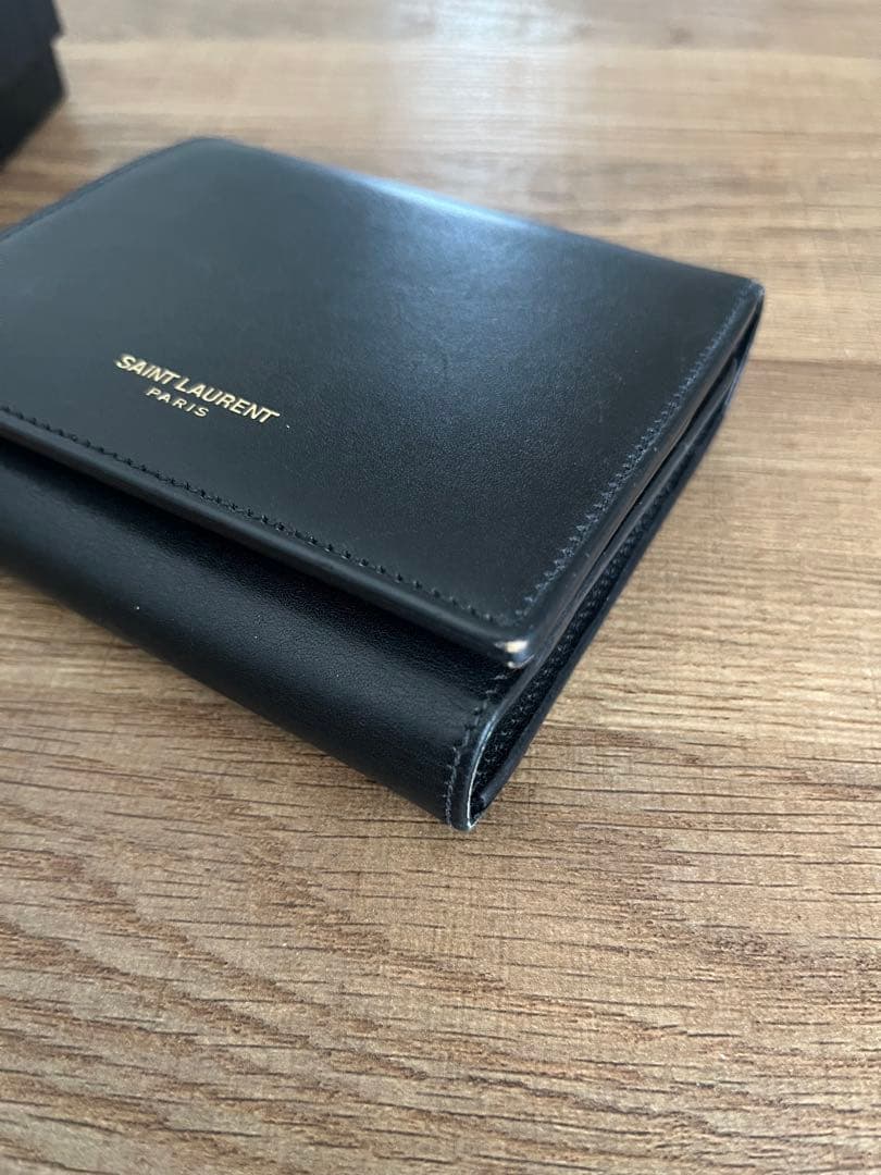 SAINT LAURENT サンローラン 二つ折り財布 男女 362673