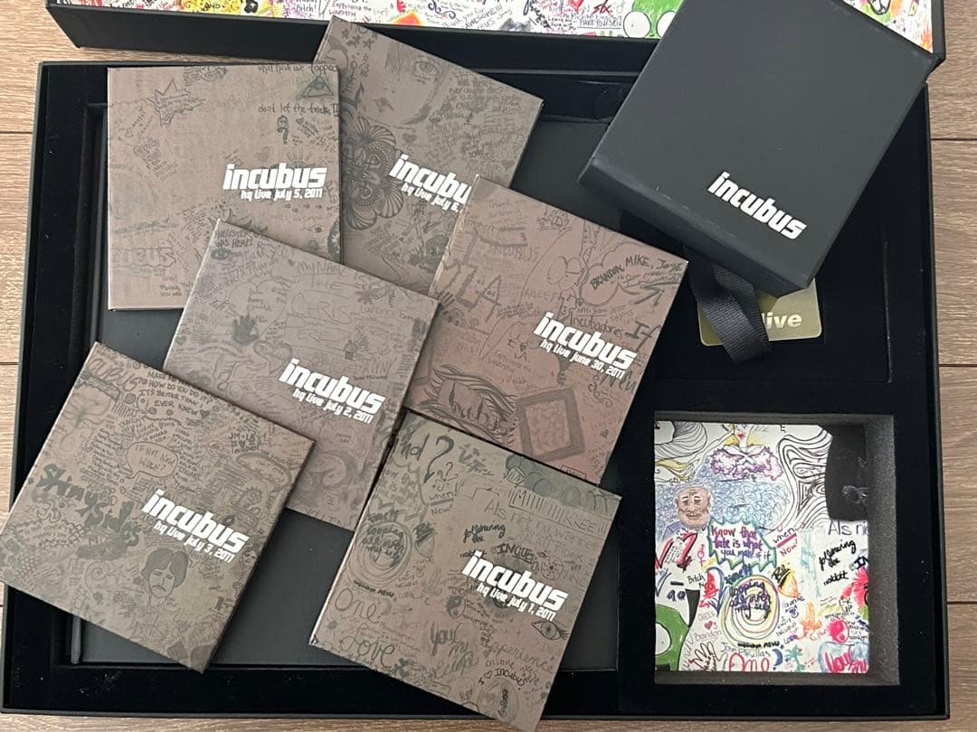インキュバス INCUBUS 限定HQ LIVE BOX SET直筆サイン入り