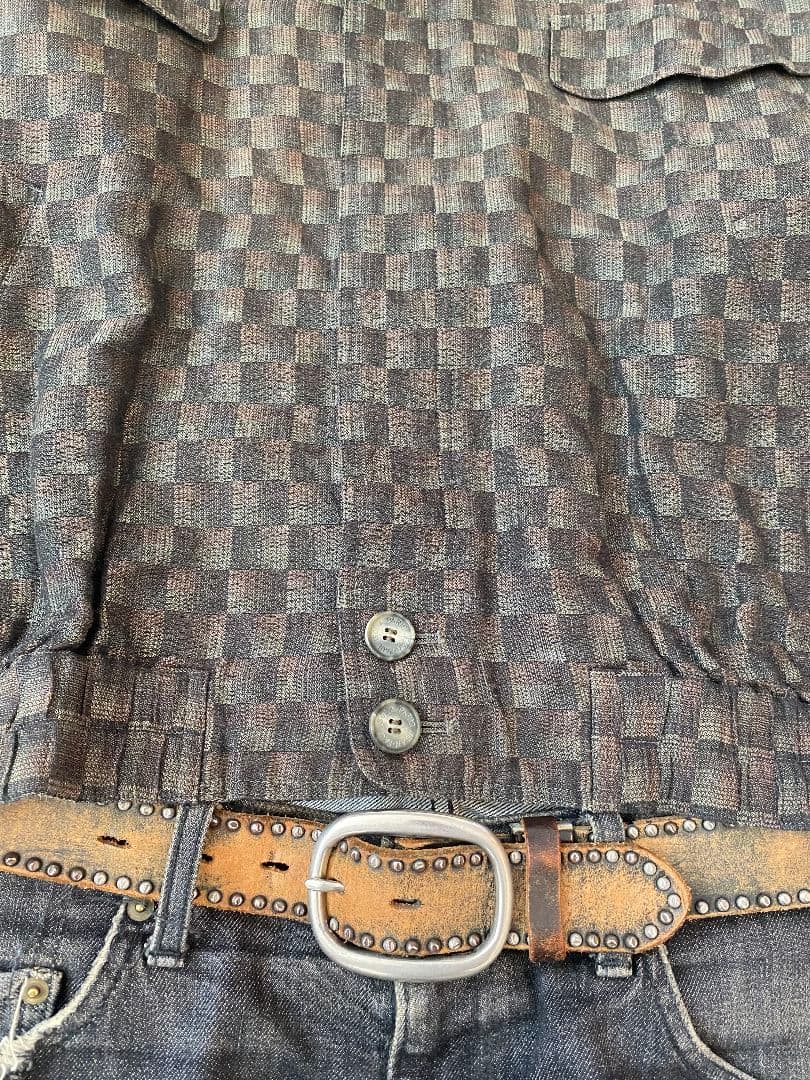ジャケット・アウター Cropped Pattern Jacket Opium Y2K Grunge