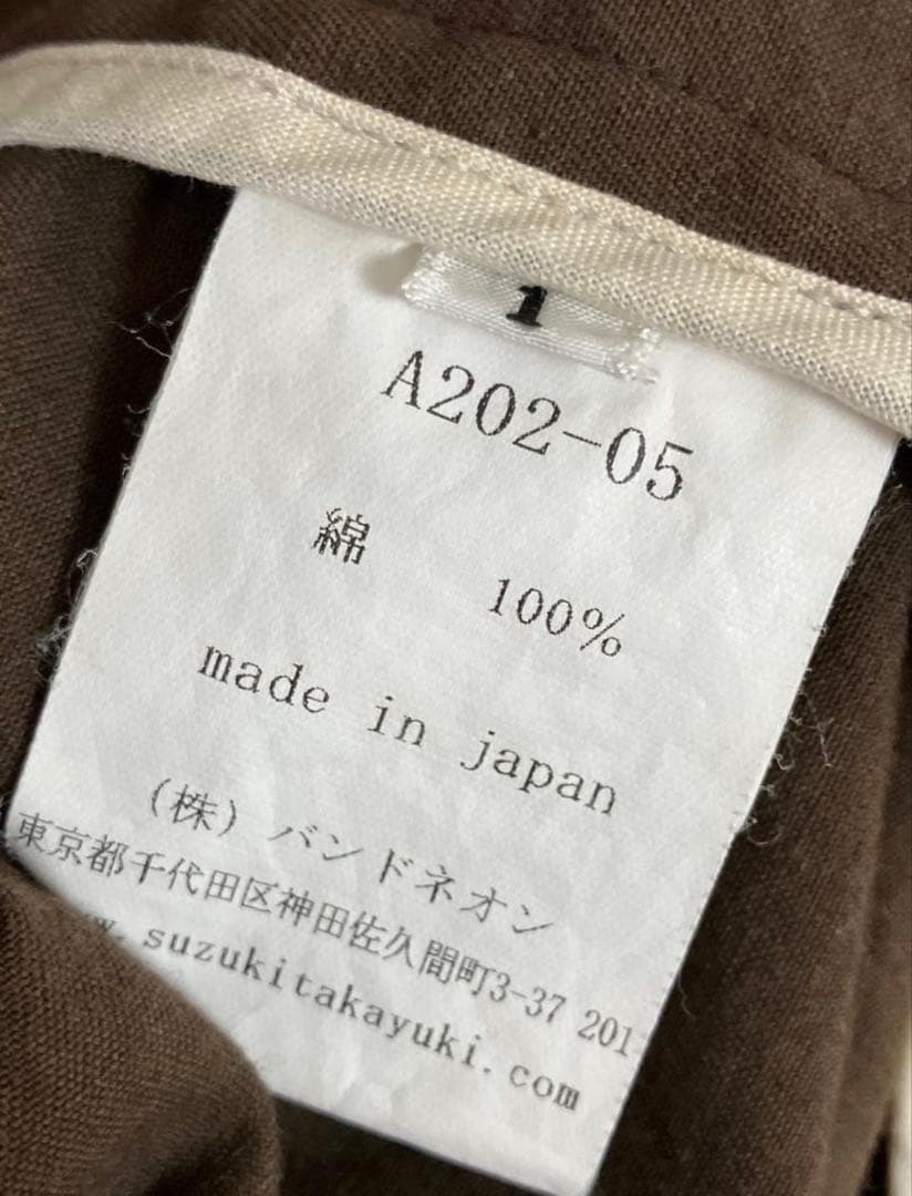 suzuki takayuki アノラックパーカー コート