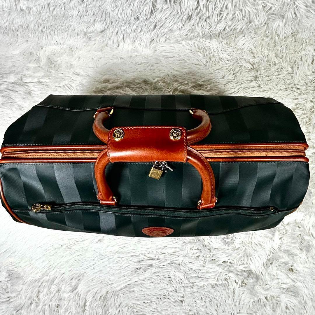 倉庫保管品✨フェンディ ペカン 2way ボストンバッグ ダレスバッグ グリーン