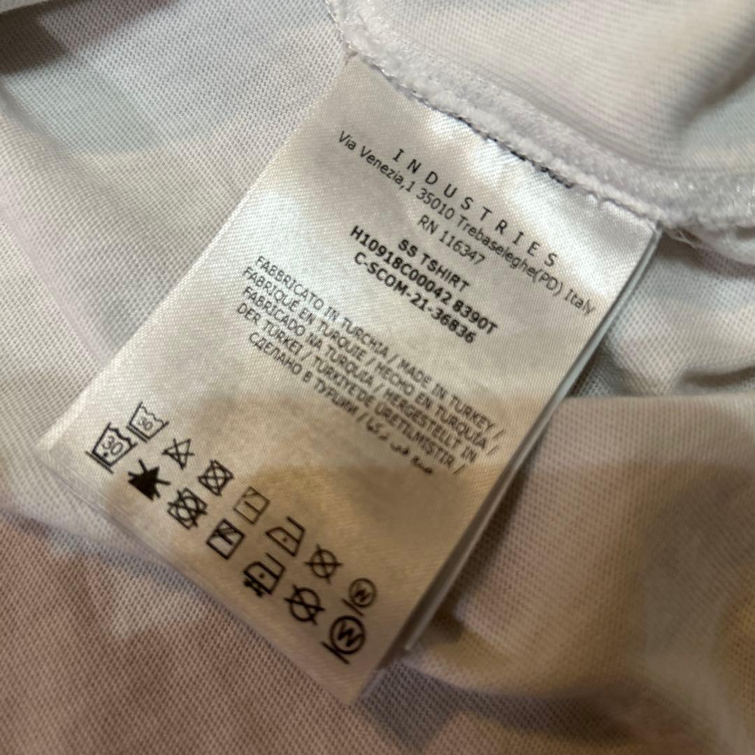 MONCLER 刺繍ロゴ Tシャツ ホワイト