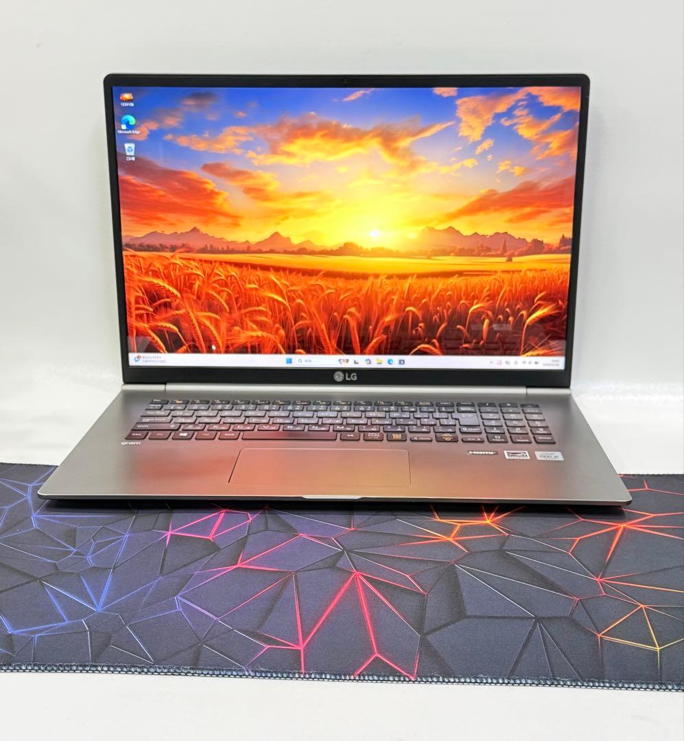 10世代LG gram 17インチ ノートPC/Corei5/ メモリー16GB