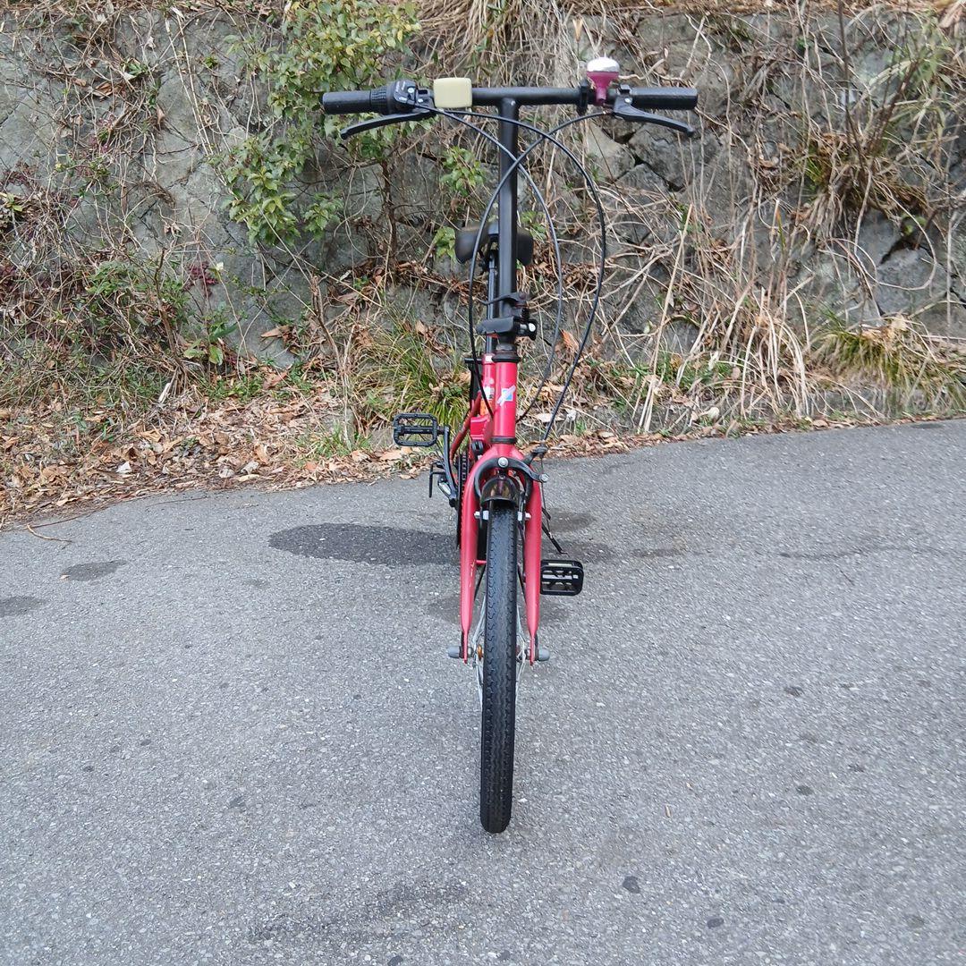 折り畳み自転車　HOOH 6段変速　格安　乗れます