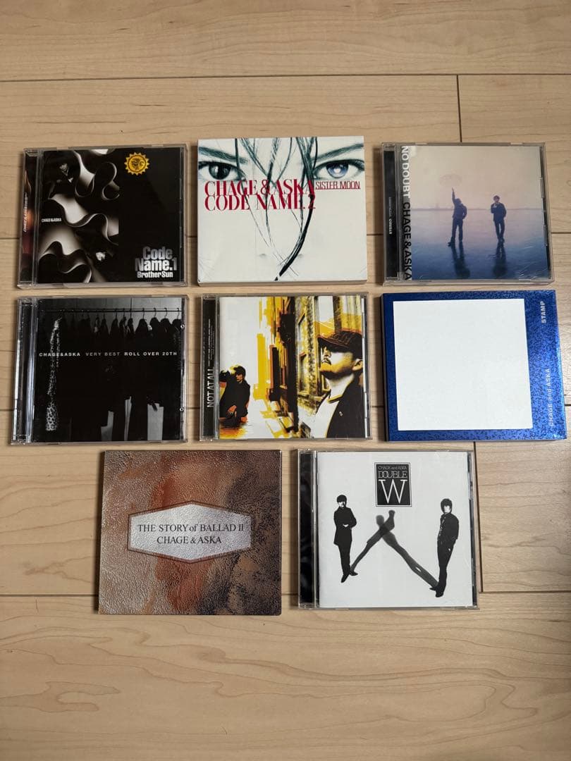 CHAGE & ASKA シングルCD9枚・ALBUM16枚セット