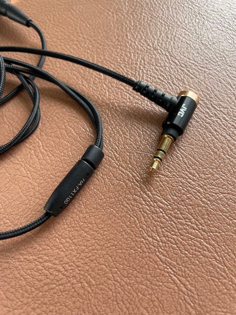 美品　JVC NA-FX1100 有線イヤホン