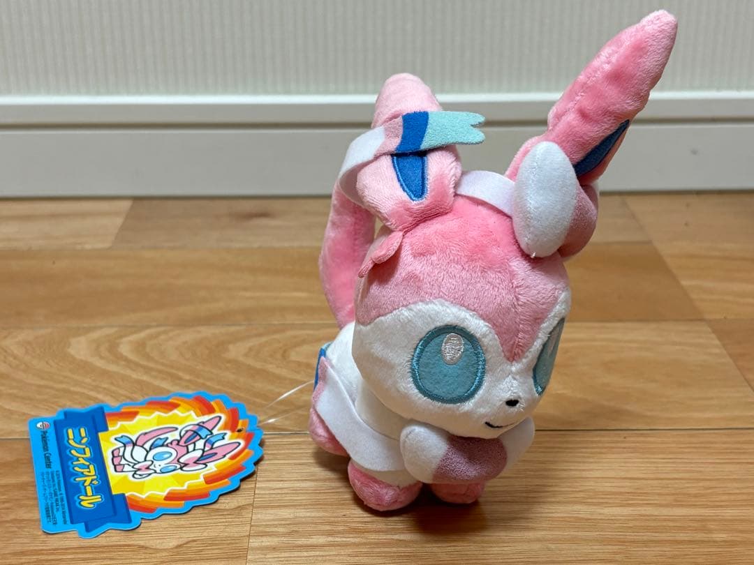 ポケモンセンター ニンフィアドール ぬいぐるみ タグ付き