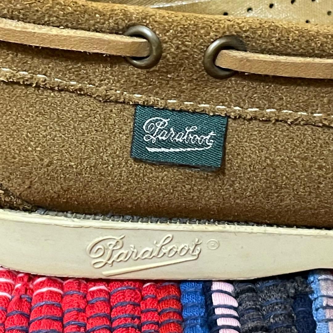 paraboot パラブーツ BARTH スエード デッキシューズ 25cm