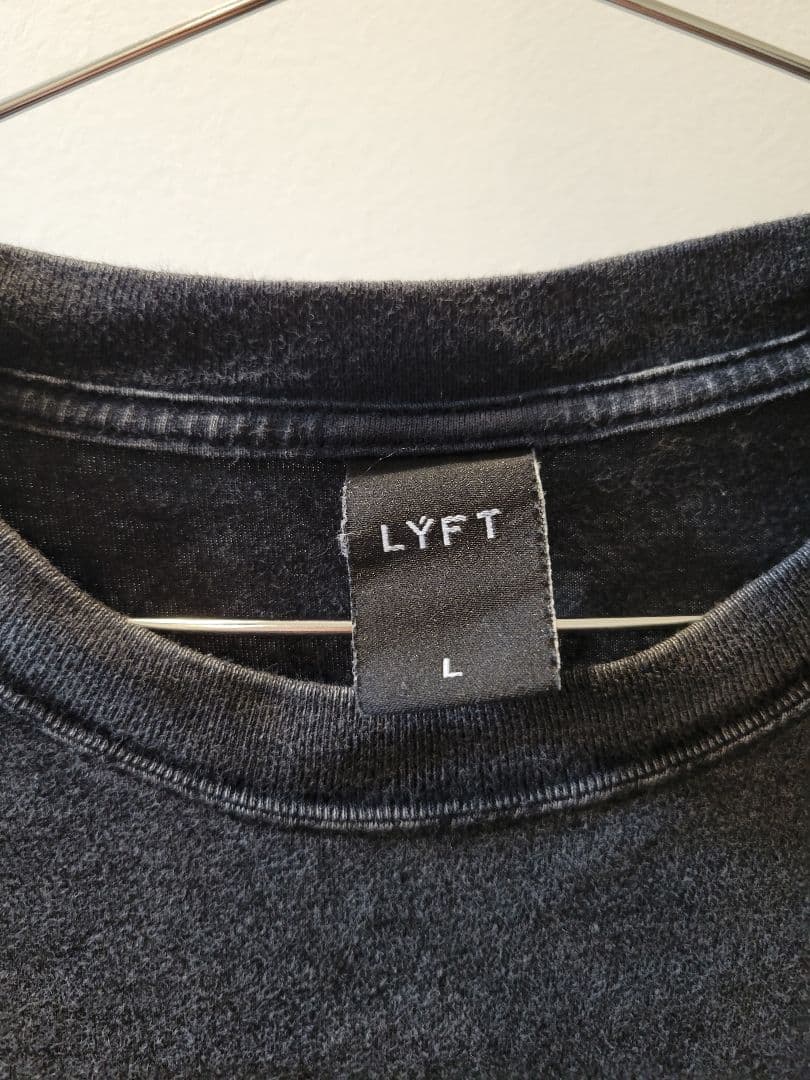 LYFT リフト Tシャツ Lサイズ ダークグレー
