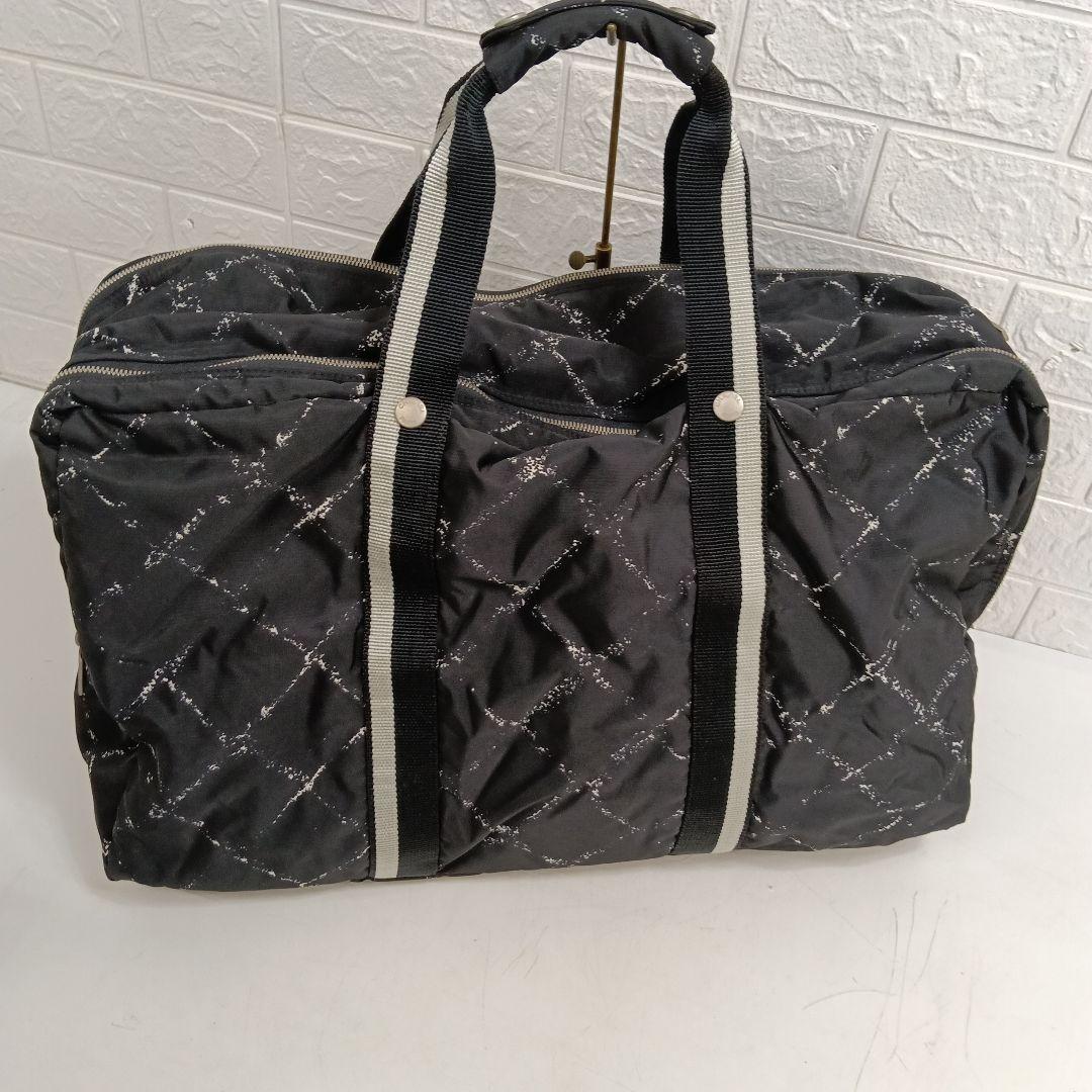 CHANEL ボストンバッグ ブラック　上40