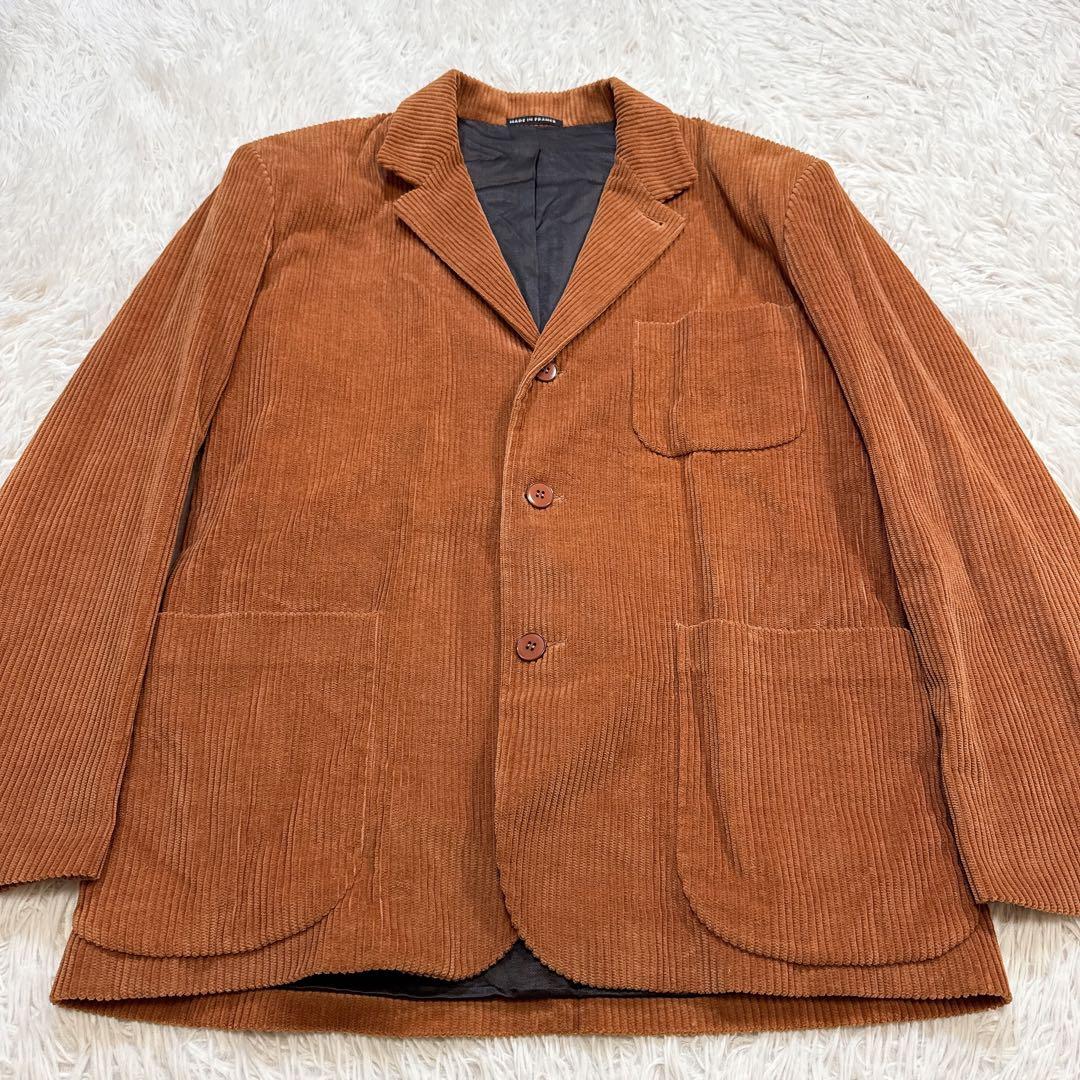 【美品】agnes b. homme テーラードジャケット コーデュロイ 48