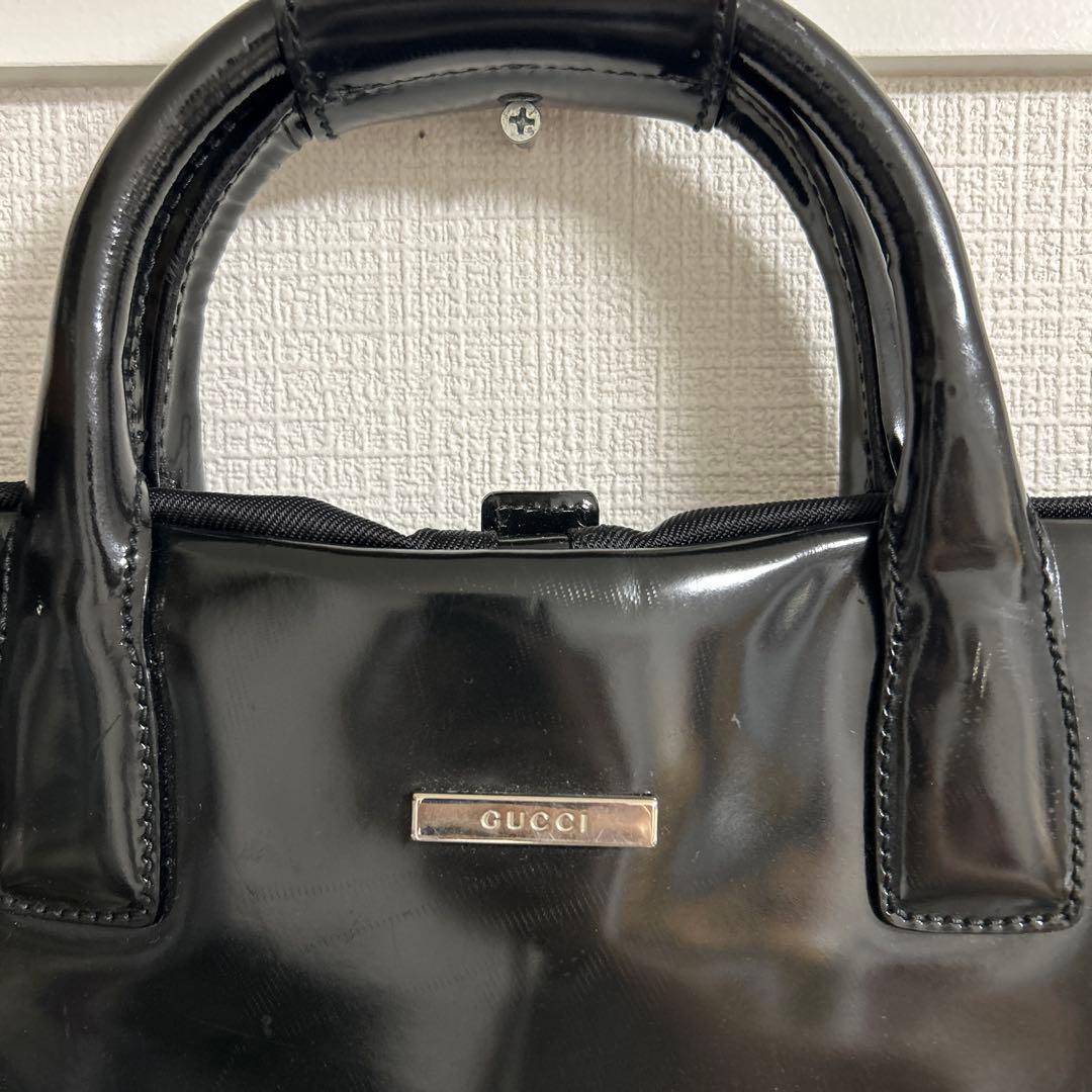 GUCCI ナイロン ガーメントバッグ ハンガー　ブラック ハンドバッグ