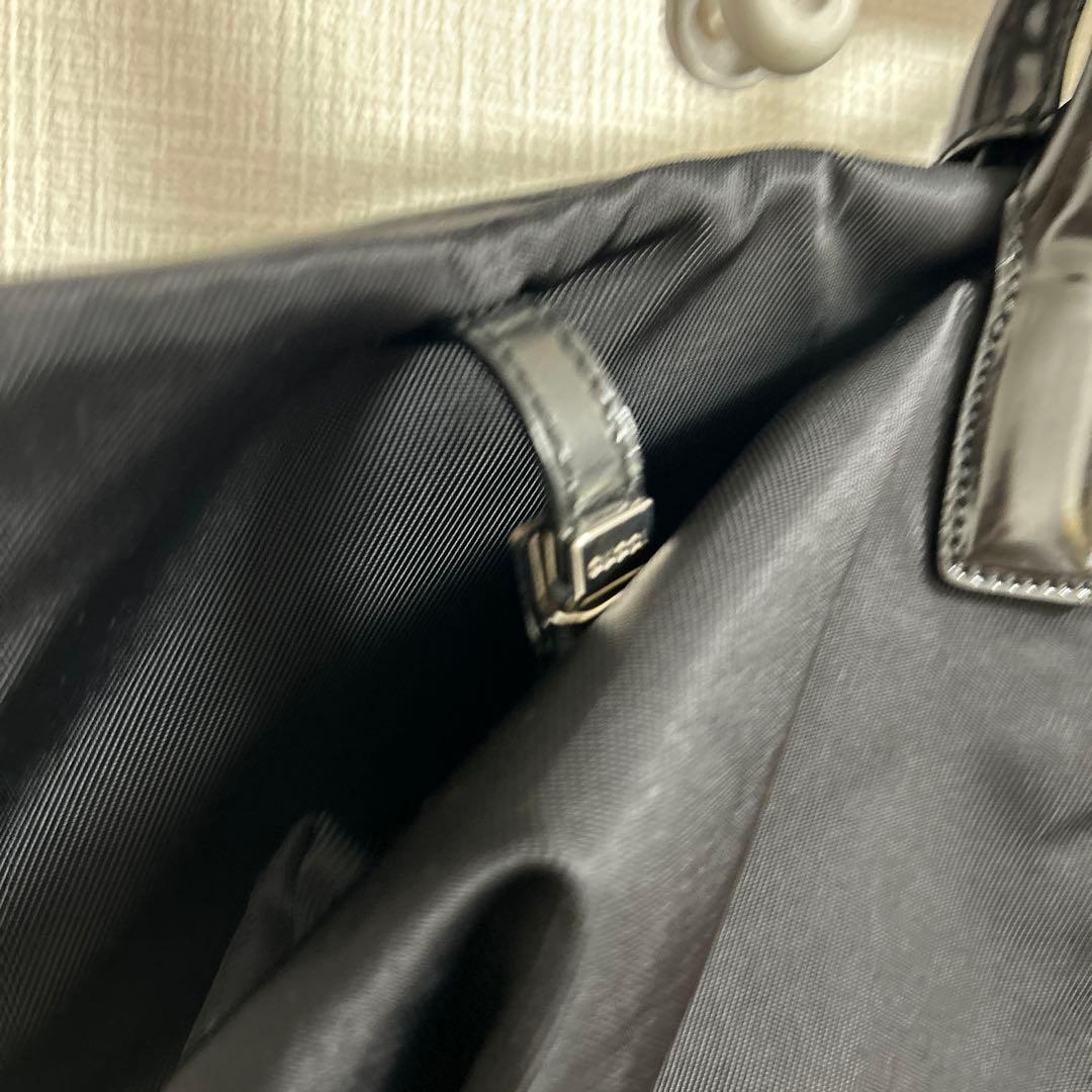 GUCCI ナイロン ガーメントバッグ ハンガー　ブラック ハンドバッグ