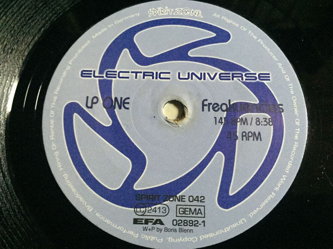 ★PSY/GOA★ Electric Universe / Waves 2LP★