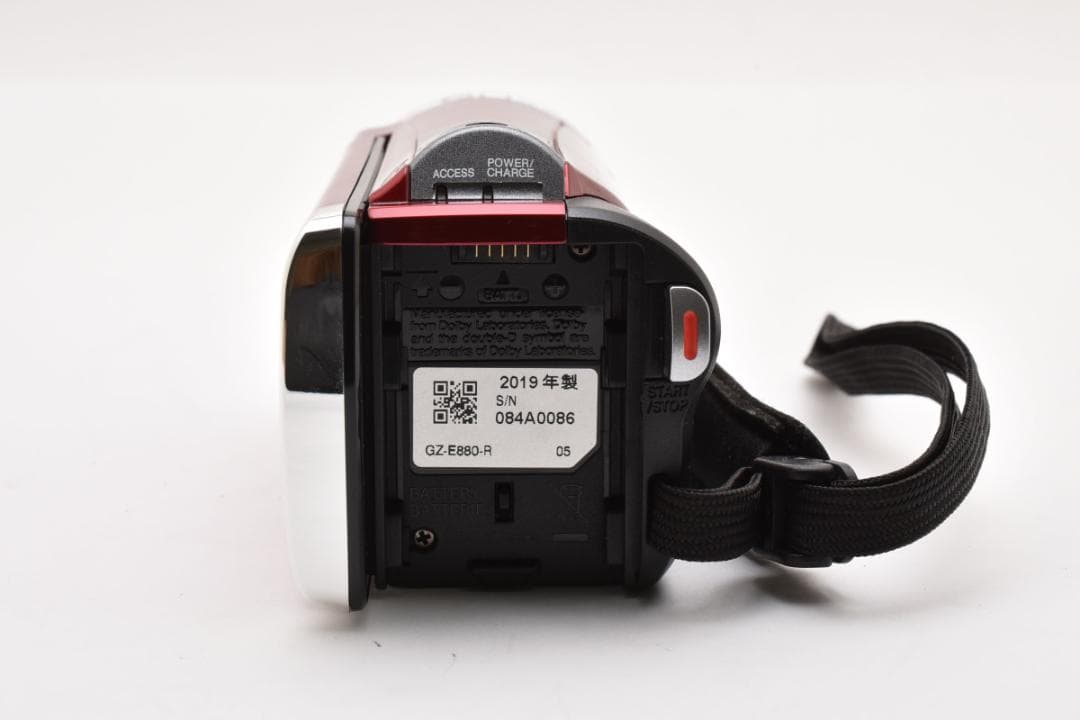 JVC Everio GZ-E880 RED ハンディカメラ
