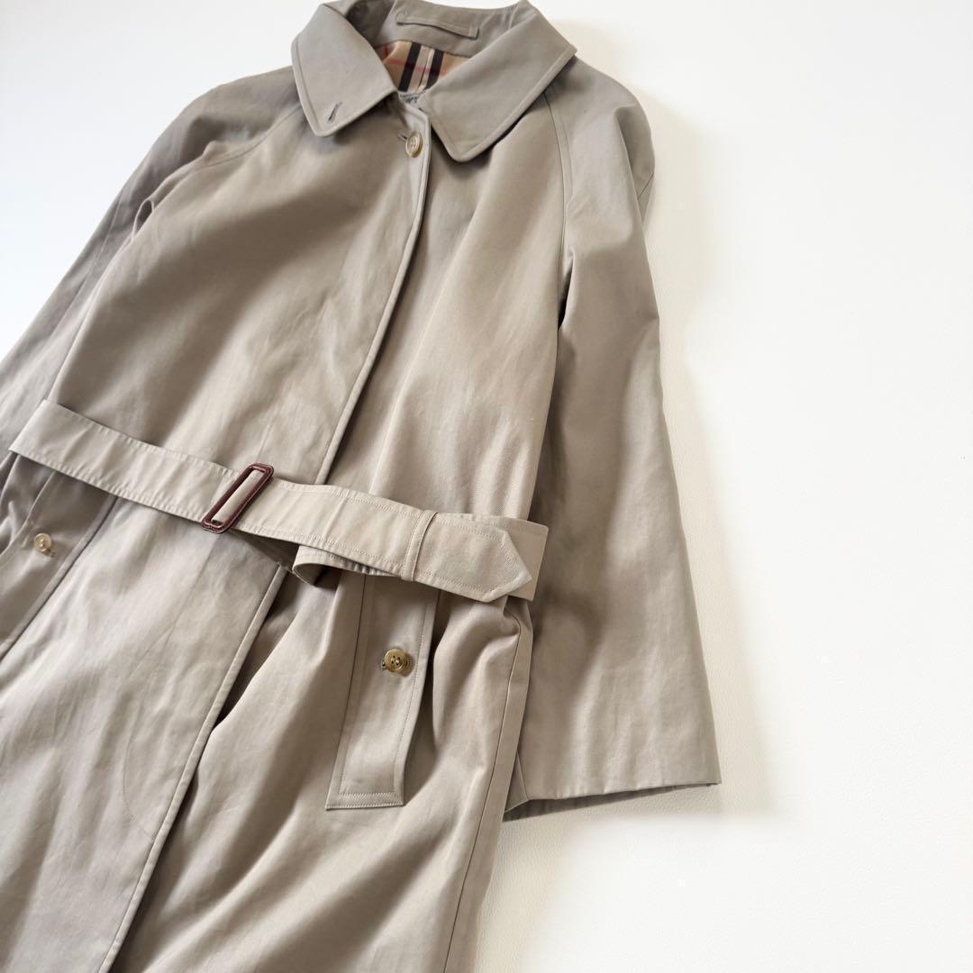 希少✨BURBERRY トレンチコート ノバチェック レディースL