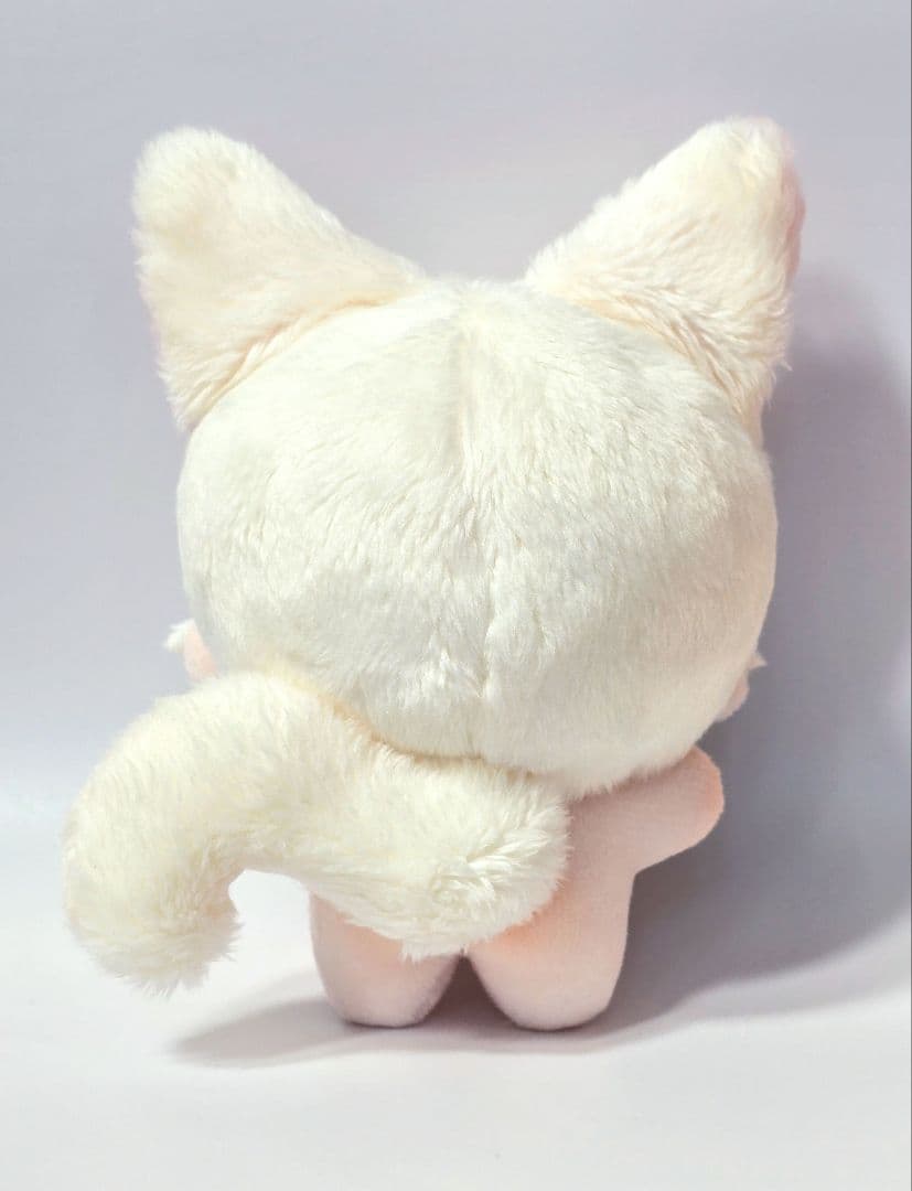 自作 無属性 ぬいぐるみ クリーム色の猫くん A 10cm