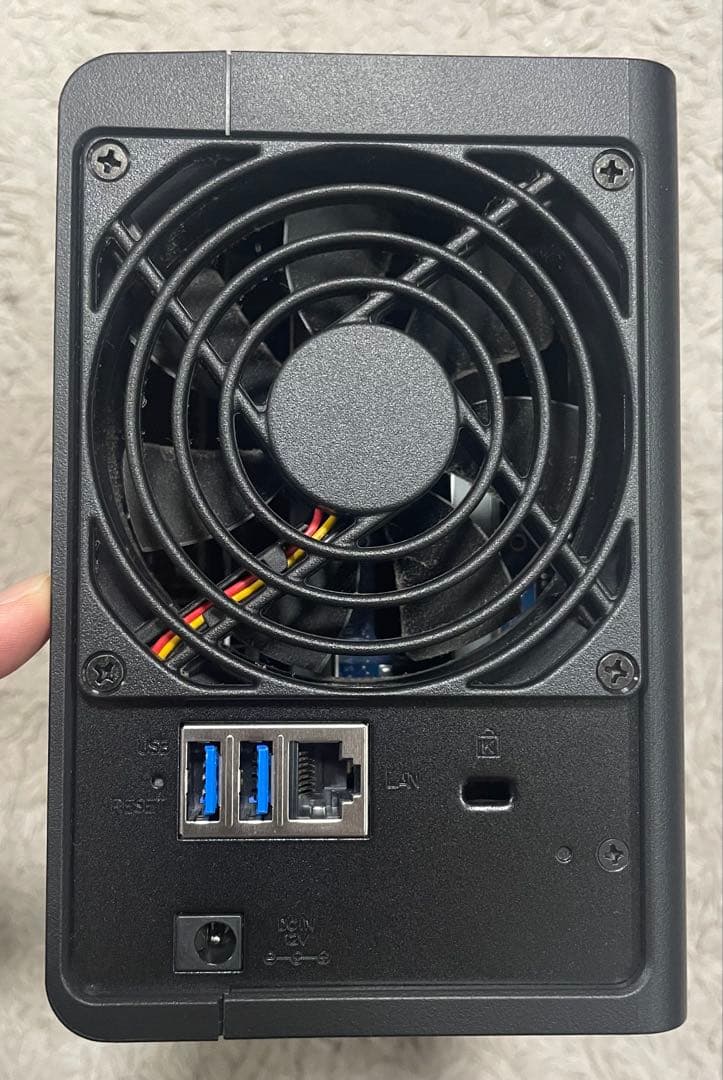 Synology DS223/G + Samsung 2TB SSD×2