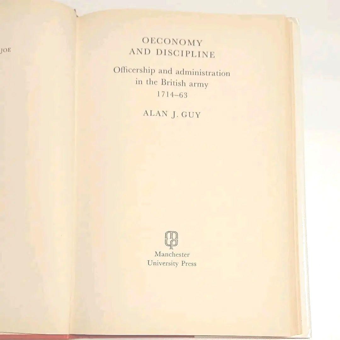 洋書 OECONOMY  AND DISCIPLINE