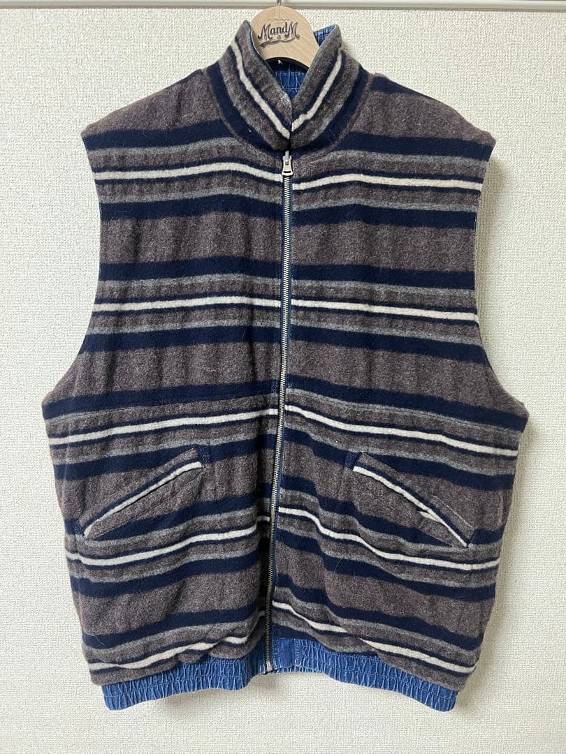 トップス TENDERLOIN DENIM BLANKET SIBLE VEST
