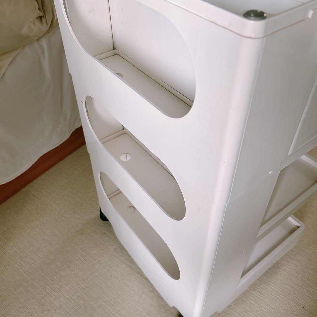 ボビーワゴン正規品　3段　3トレイ　ホワイト