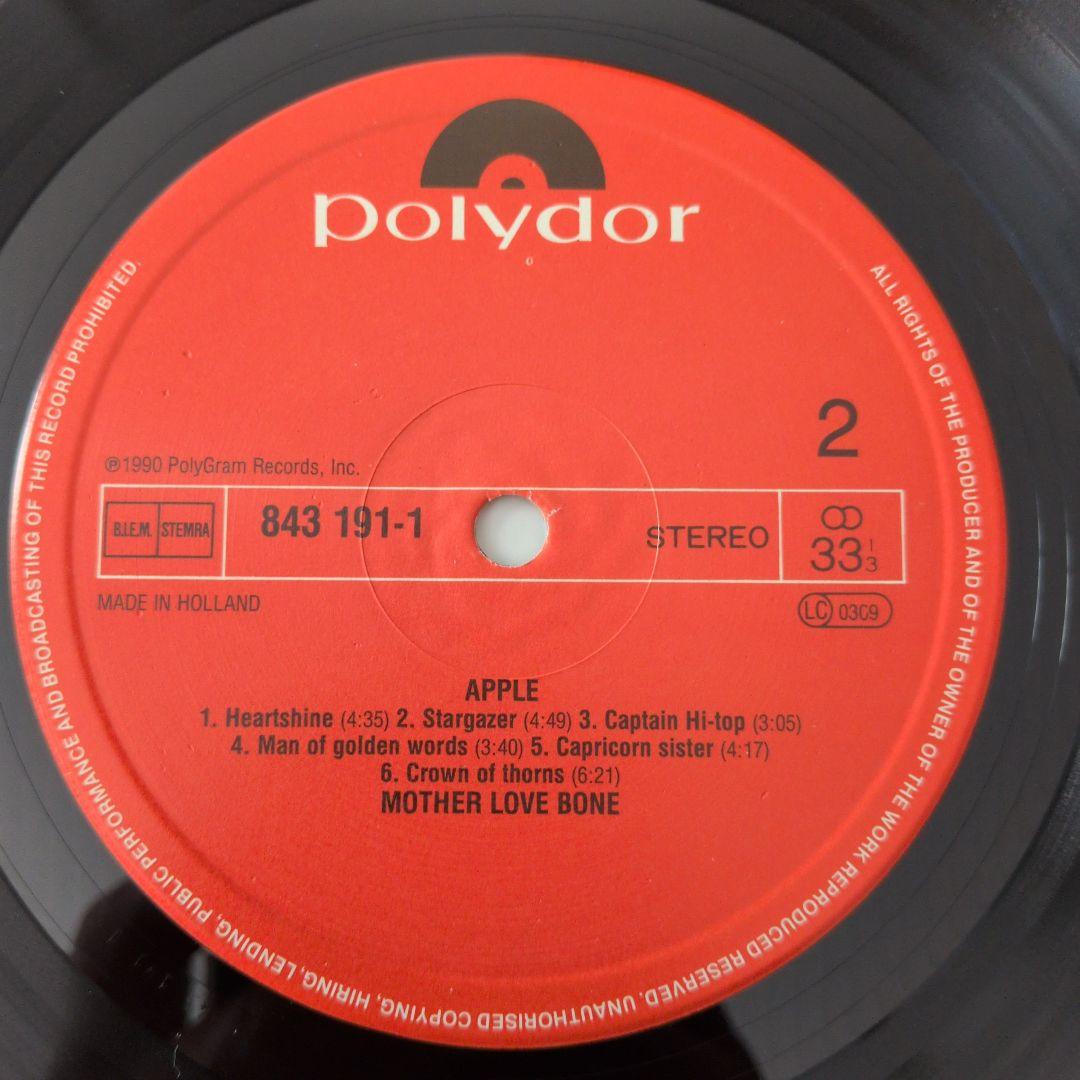 MOTHER LOVE BONE「Apple」