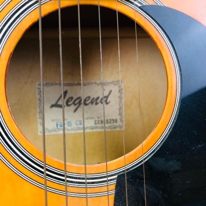 FG-15 CS ギター  Legend アコースティックギター　現状販売