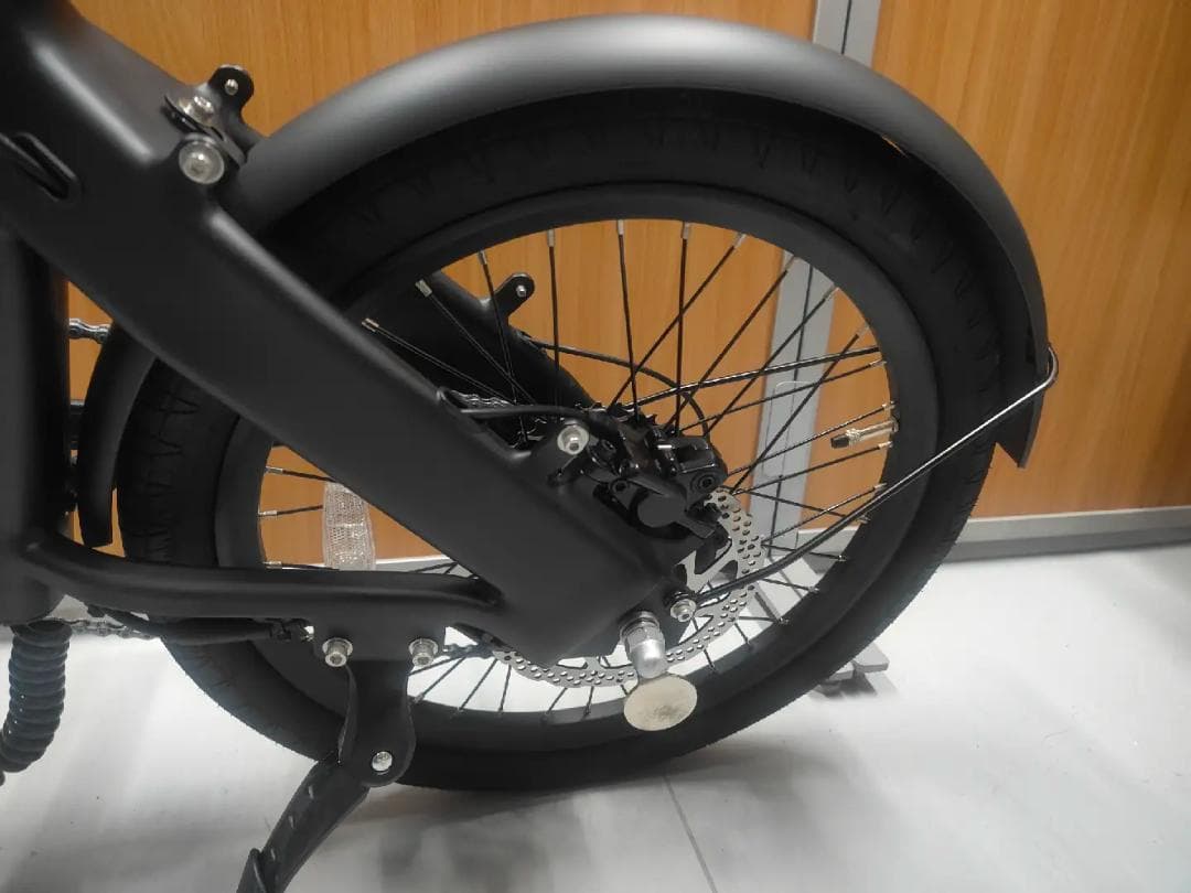 【しょーやん】折りたたみ電動アシスト自転車ERWAYA02ブラック