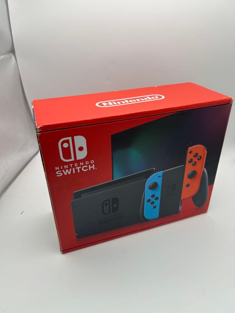 新品未使用Nintendo Switch 本体 青/赤 Joy-Con付き