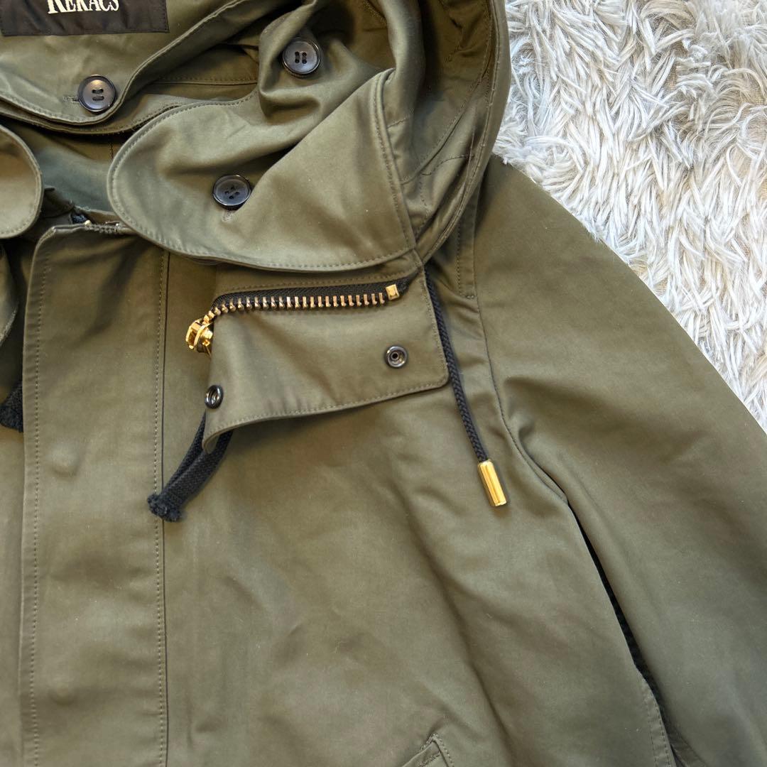 THE RERACS 19SS UA別注 ショートモッズコート 限定色 36