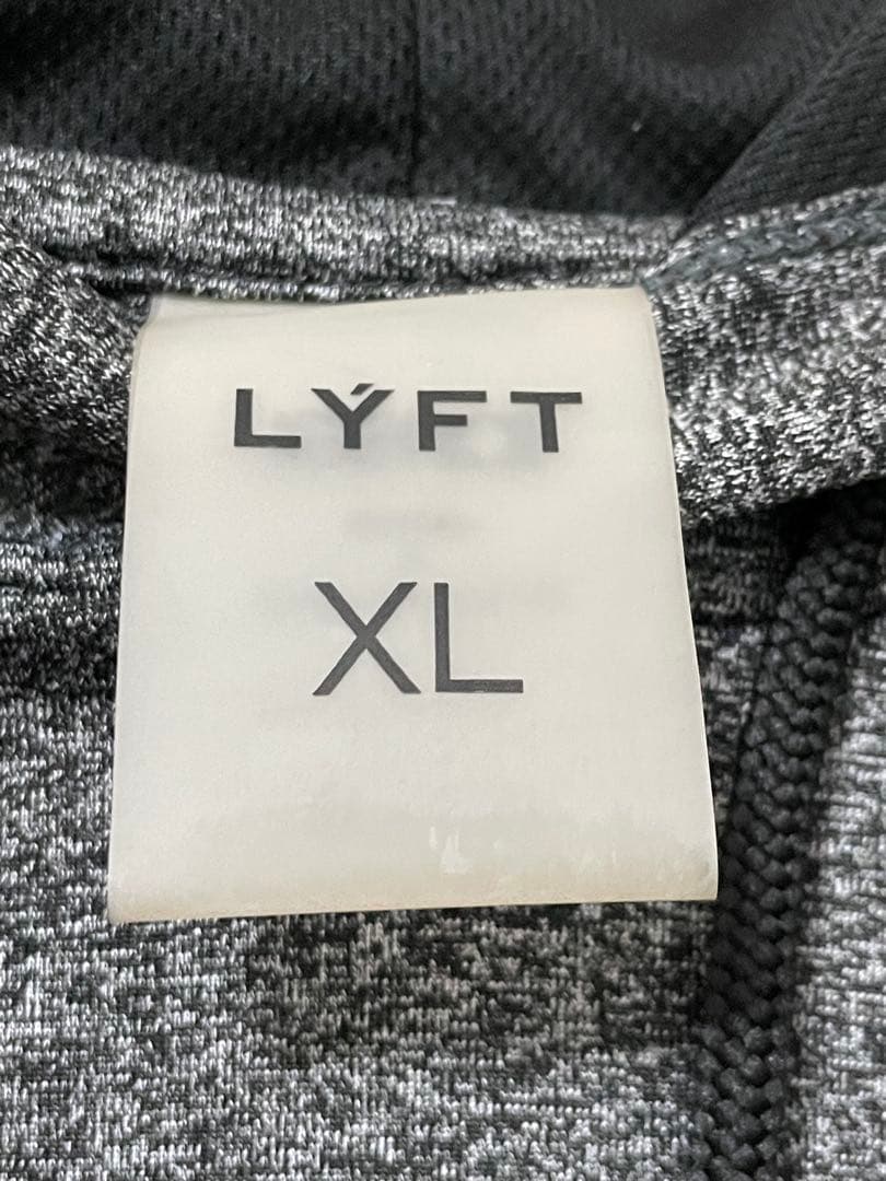 LYFT フード付きタンクトップ グレー　XLサイズ