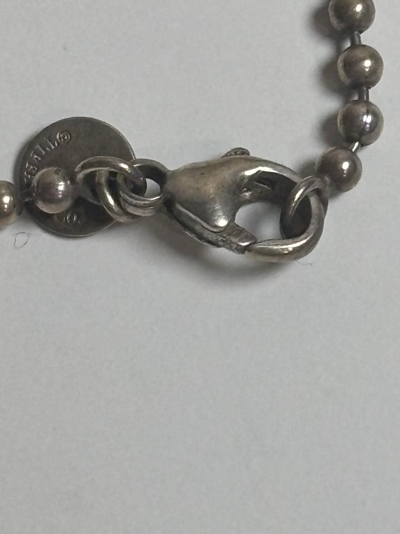 最終値下Tiffany&Co. ティファニードッグタグ ネックレストップ現状発送