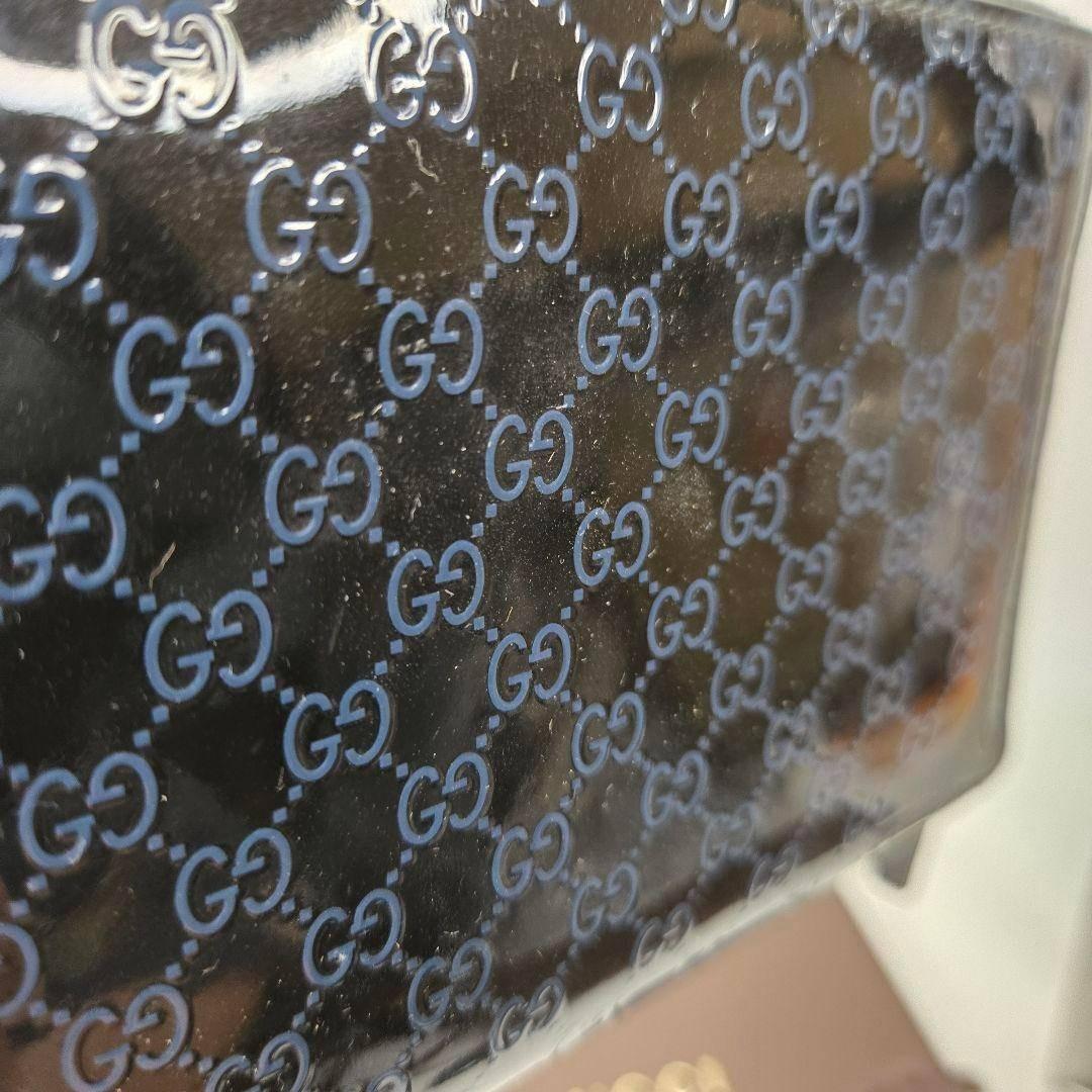 極美品箱つき GUCCI マイクロシマ ラウンドファスナー 長財布