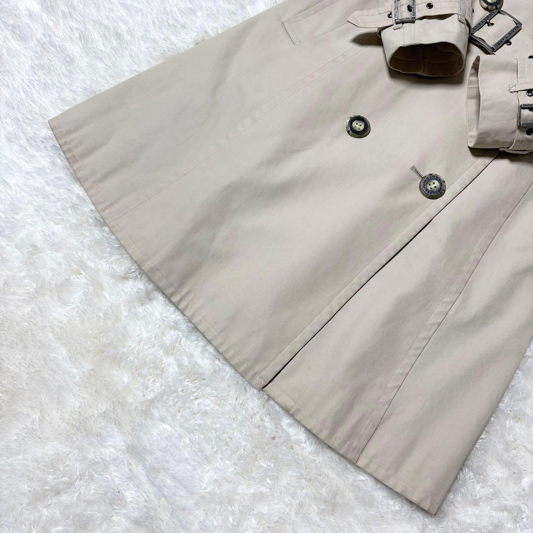 バーバリーブルーレーベル BURBERRY トレンチコート M