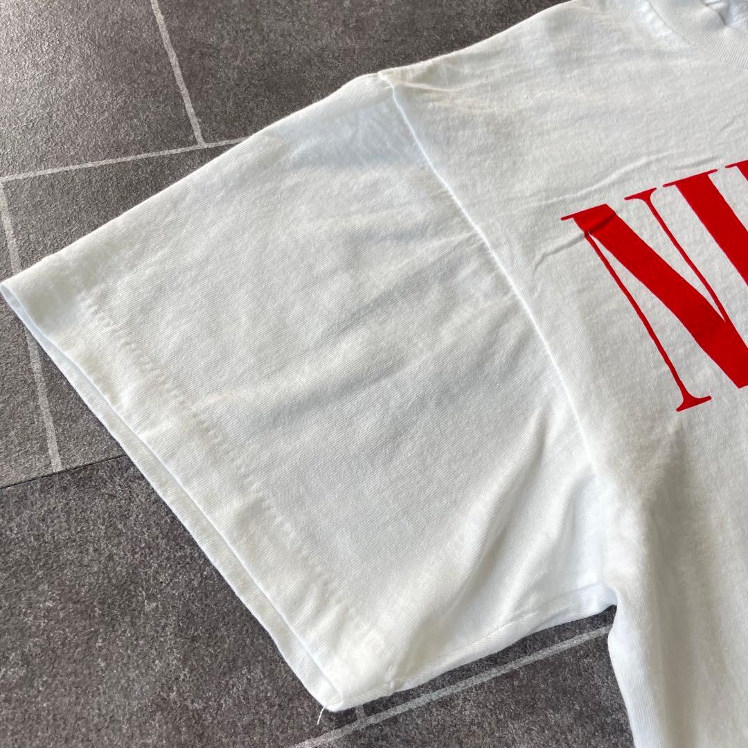 NIRVANA カートコバーン ニルヴァーナ IN UTERO Tシャツ 白 赤