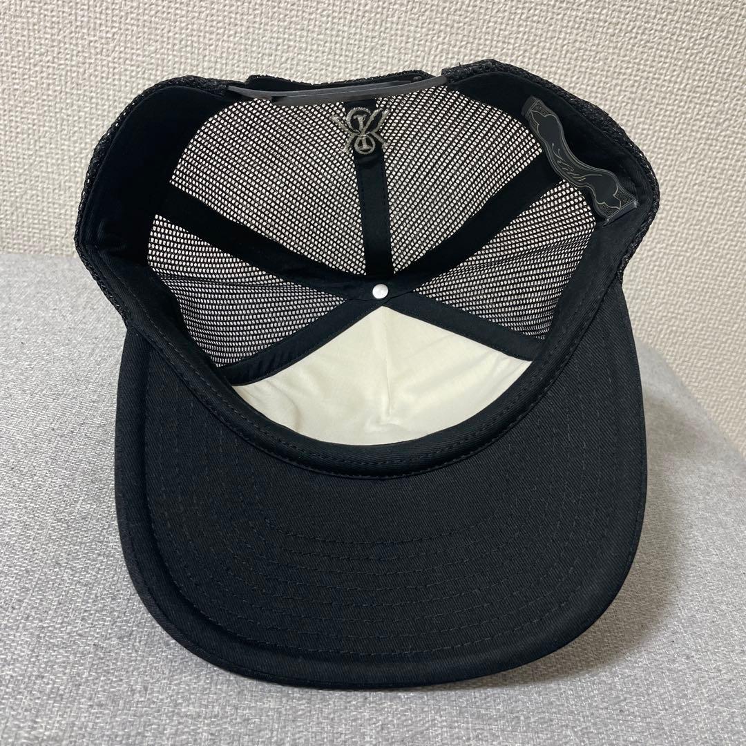 KITH メッシュロゴキャップ　ブラック