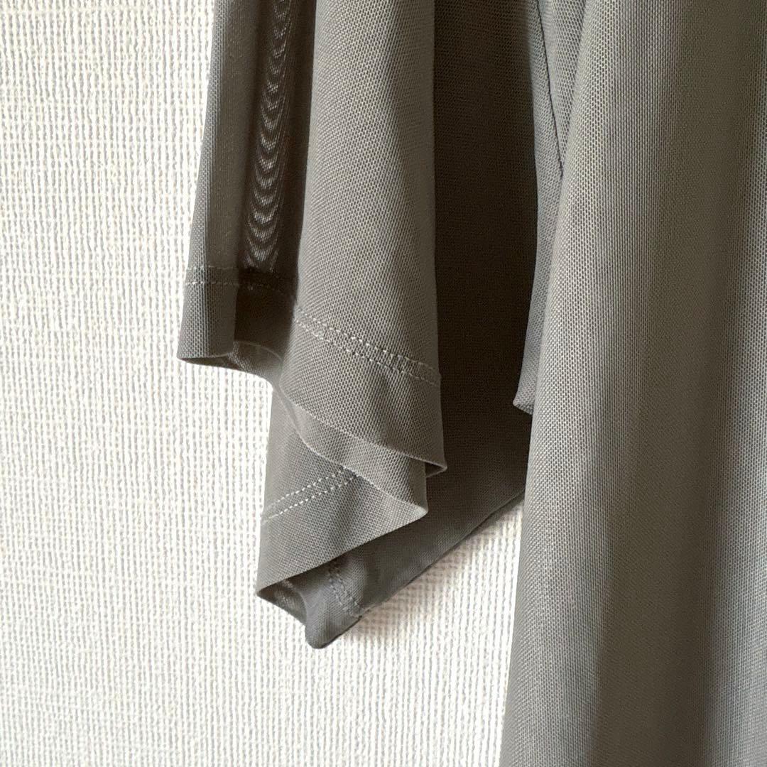 MM6 MaisonMargiela シアー/シースルー メッシュニットTシャツ