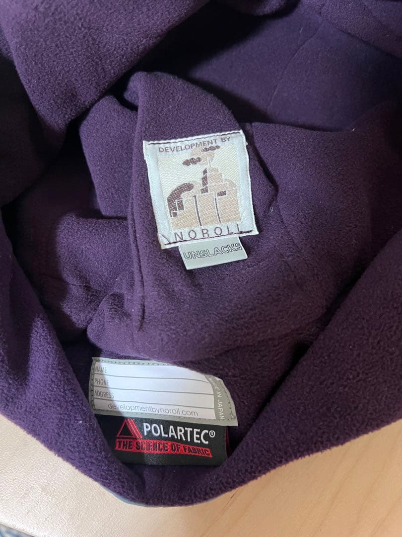 最終　NOROLL×UNSLACKS FLEECE LINING CAP