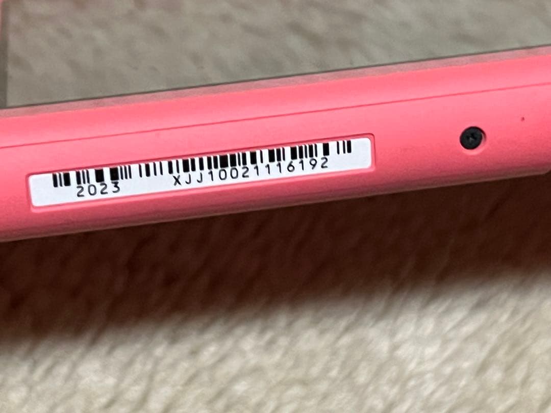 【動作確認済】Nintendo Switch Lite コーラル2023年製